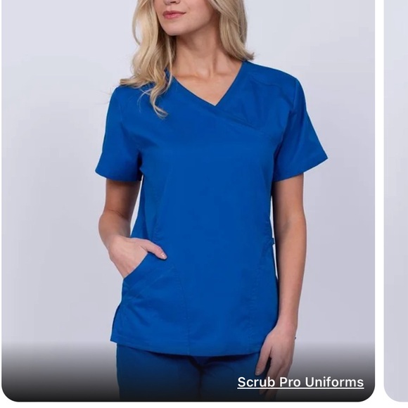 EPIC by IRG scrub set Royal Blue - Picture 2 of 3